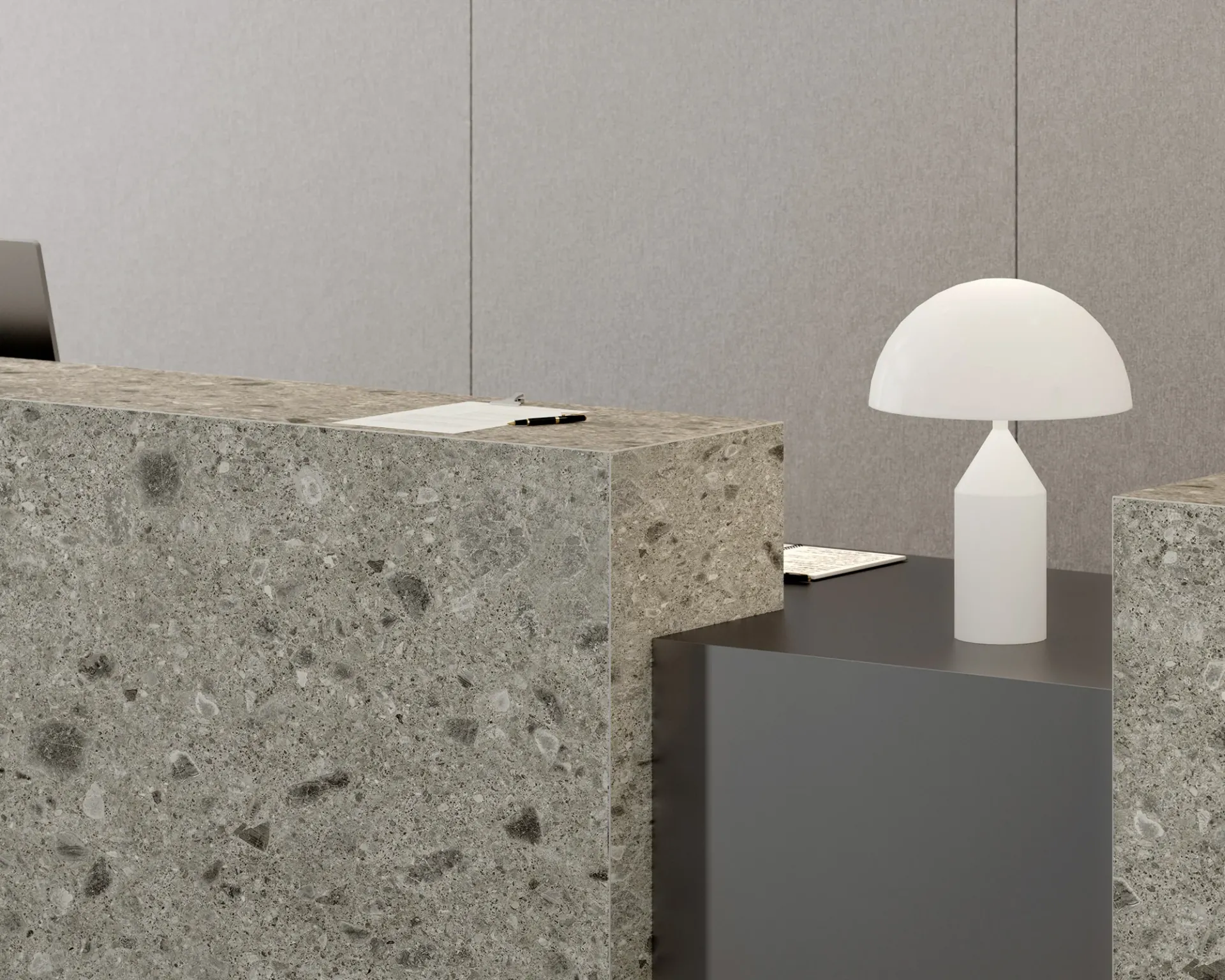 銀河灰水磨石進階 純透芯系列